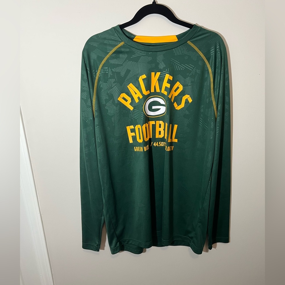 Men’s Fanatics NFL Green Bay Packers Long Sleeve NWT